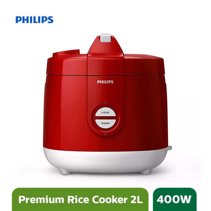 Philips Rice Cooker - HD3129/32 Premium Red